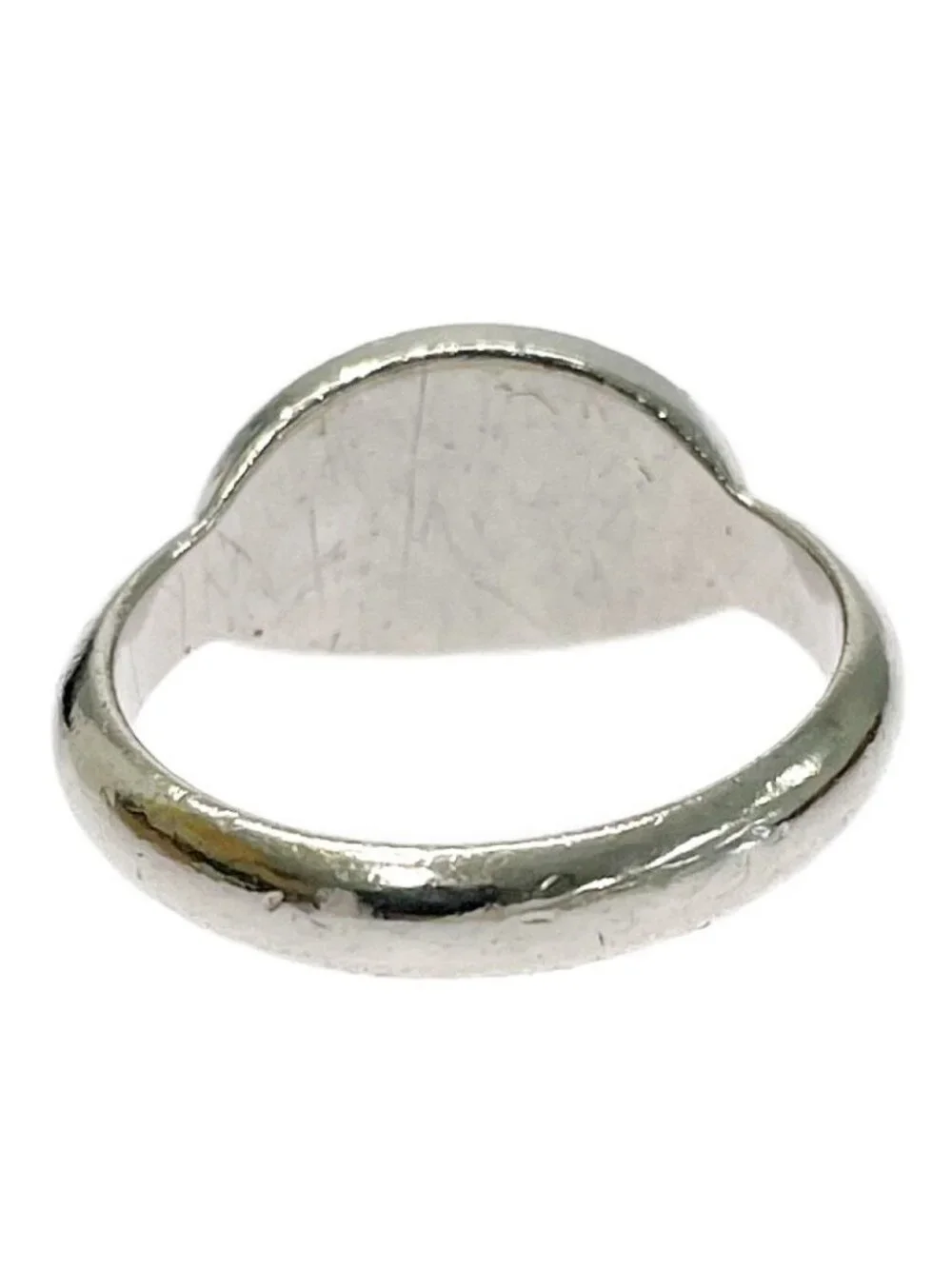 Tiffany & Co Silver Return to Tiffany Oval Tags Ring